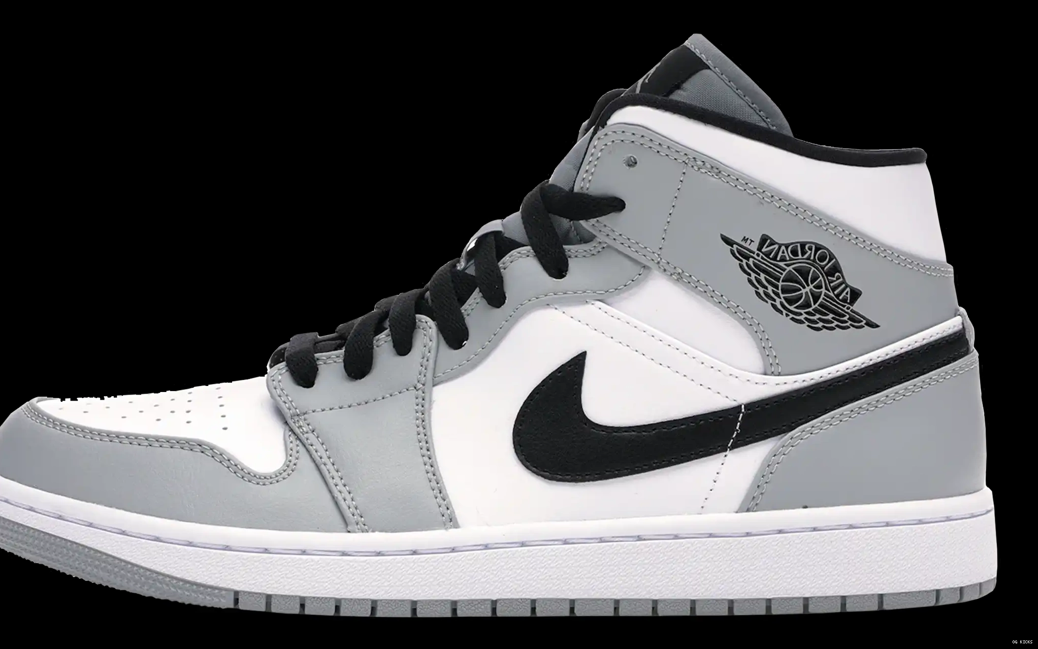 1 Grey Jordan Mid Smoke Air 0705